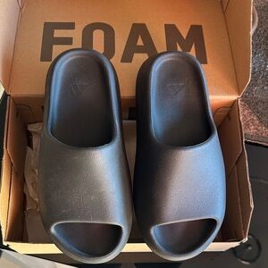 Yeezy Black Foam Sandals